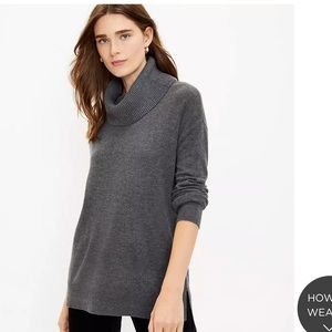 LOFT Cowl Neck Sweater